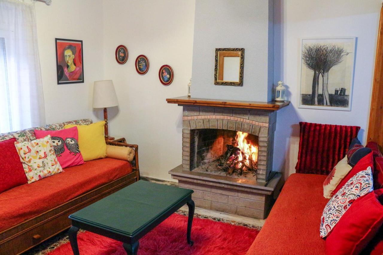 Breathtaking Lake View Cottage With A Fireplace Next To Ioannina City! 外观 照片